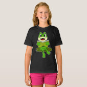 カエル好きのための本 Tシャツ (正面フル)