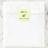 カエル好きの人 スクエアシール (バッグ)