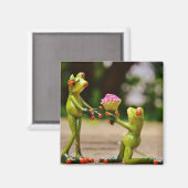 カエル好き マグネット (正面/裏面)