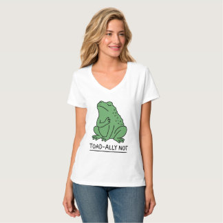 カエル嫌いじゃないけどヒキガエル派 Tシャツ