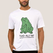 カエル嫌いじゃないけどヒキガエル派 Tシャツ (正面)