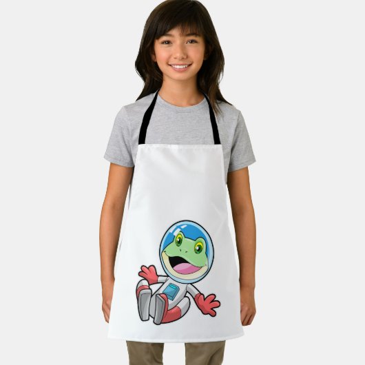 カエル宇宙飛行士の衣装宇宙 エプロン (インサイチュ)