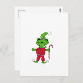 カエル小妖精や小人 ポストカード (正面/裏面)