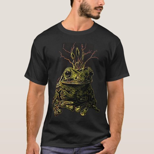 カエル幼生 Tシャツ (正面)