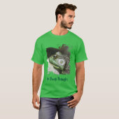 カエル思考 楽しい Tシャツ (正面フル)