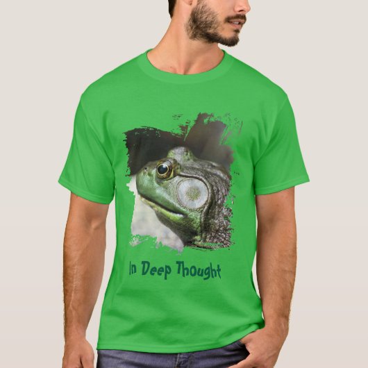 カエル思考 楽しい Tシャツ (正面)