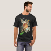 カエル惑星カマキリクエスト Tシャツ (正面フル)