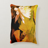 カエル感嘆のスイリ抽象芸術 アクセントクッション (裏面(縦))