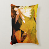 カエル感嘆のスイリ抽象芸術 アクセントクッション (正面(垂直))