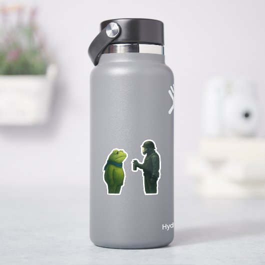 カエル戦争 シール (HydroFlask)