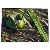 カエル抱き枕 ラージペーパーバッグ (裏面)