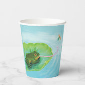 カエル捕りバグ 紙コップ (裏面)