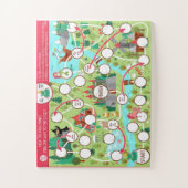 カエル救済のプリンスが城のゲームキッズにアクセス ジグソーパズル (縦)