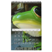 カエル日本のテンプル小カレンダー カレンダー (2月 2026)