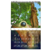 カエル日本のテンプル小カレンダー カレンダー (1月 2026)