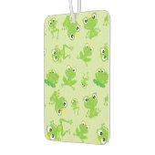 カエル柄、かわいいカエル、グリーンカエル、カエルの王子 カーエアーフレッシュナー (左)