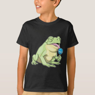 カエル棒つきキャンデー Tシャツ