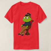 カエル椅子 Tシャツ (デザイン正面)