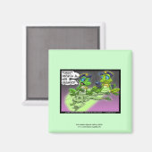 カエル殺人警察漫画ノベルティ磁石 マグネット (正面/裏面)