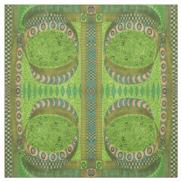 カエル池でチェックイン ファブリック