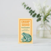 カエル沼ライフユニーク自然恋人 名刺 (スタンド正面)