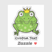 カエル漫画 シール (シート)