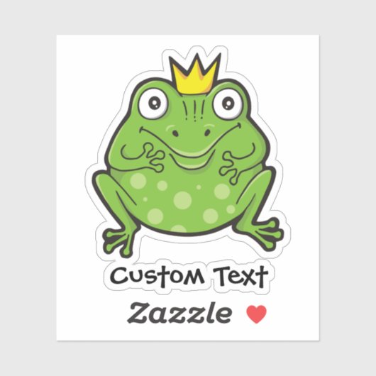 カエル漫画 シール (シート)