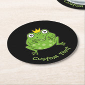 カエル漫画 ラウンドペーパーコースター (アングル)