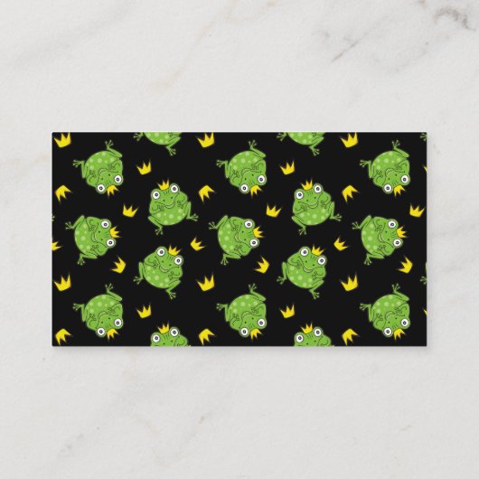 カエル漫画 名刺 (裏面)