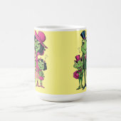 カエル熱狂する科 コーヒーマグカップ (中央)