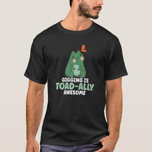 カエル狩りはカエルにとって最高にAwesome Tシャツ (正面)