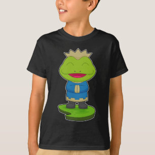 カエル王冠 Tシャツ