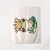 カエル王子と金冠のおとぎ話保育室 タペストリー (正面)