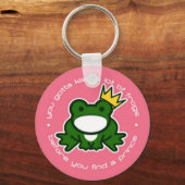 カエル王子キーチェーン キーホルダー (正面)