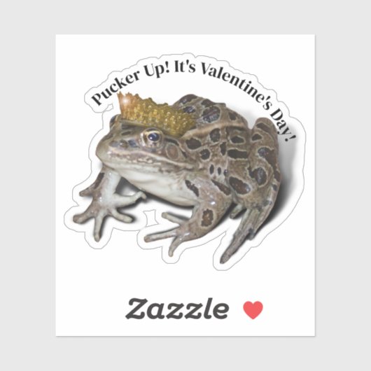 カエル王子バレンタイン シール (シート)