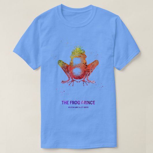 カエル王子2 Tシャツ (デザイン正面)