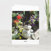 カエル祈の元気を カード (裏面)