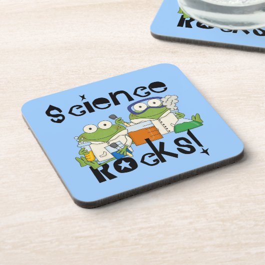 カエル科学の石 コースター (左側)