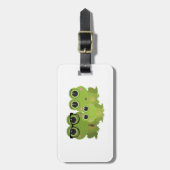 カエル科 ラゲッジタグ (正面縦)