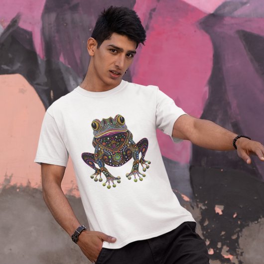 カエル精霊動物力動物基本Tシャツ Tシャツ