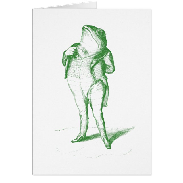 カエル紳士 (正面)