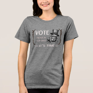 カエル紳士 トライブレンドTシャツ