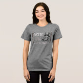 カエル紳士 トライブレンドTシャツ (正面全面)