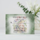 カエル結婚の 出欠カード (スタンド正面)