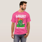 カエル美学マッシュルームカエルとは Tシャツ (正面フル)