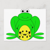 カエル葉書 ポストカード (正面)