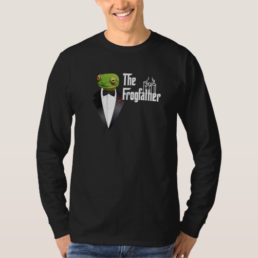 カエル親父 Tシャツ (正面)