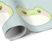 カエル誕生日キッズアート ラッピングペーパー (ロールコーナー)