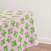 カエル誕生日パーティーピンク テーブルクロス (インサイチュ)