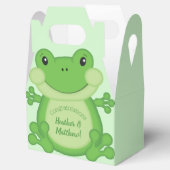 カエル赤ちゃんシャワーグリーン フェイバーボックス (オープン)